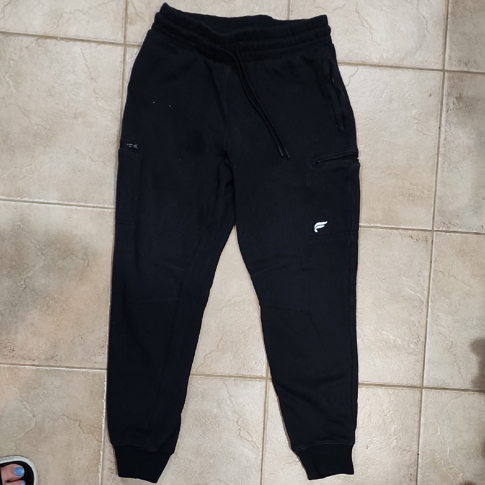 Men's Black Fabletics Jogger Pants